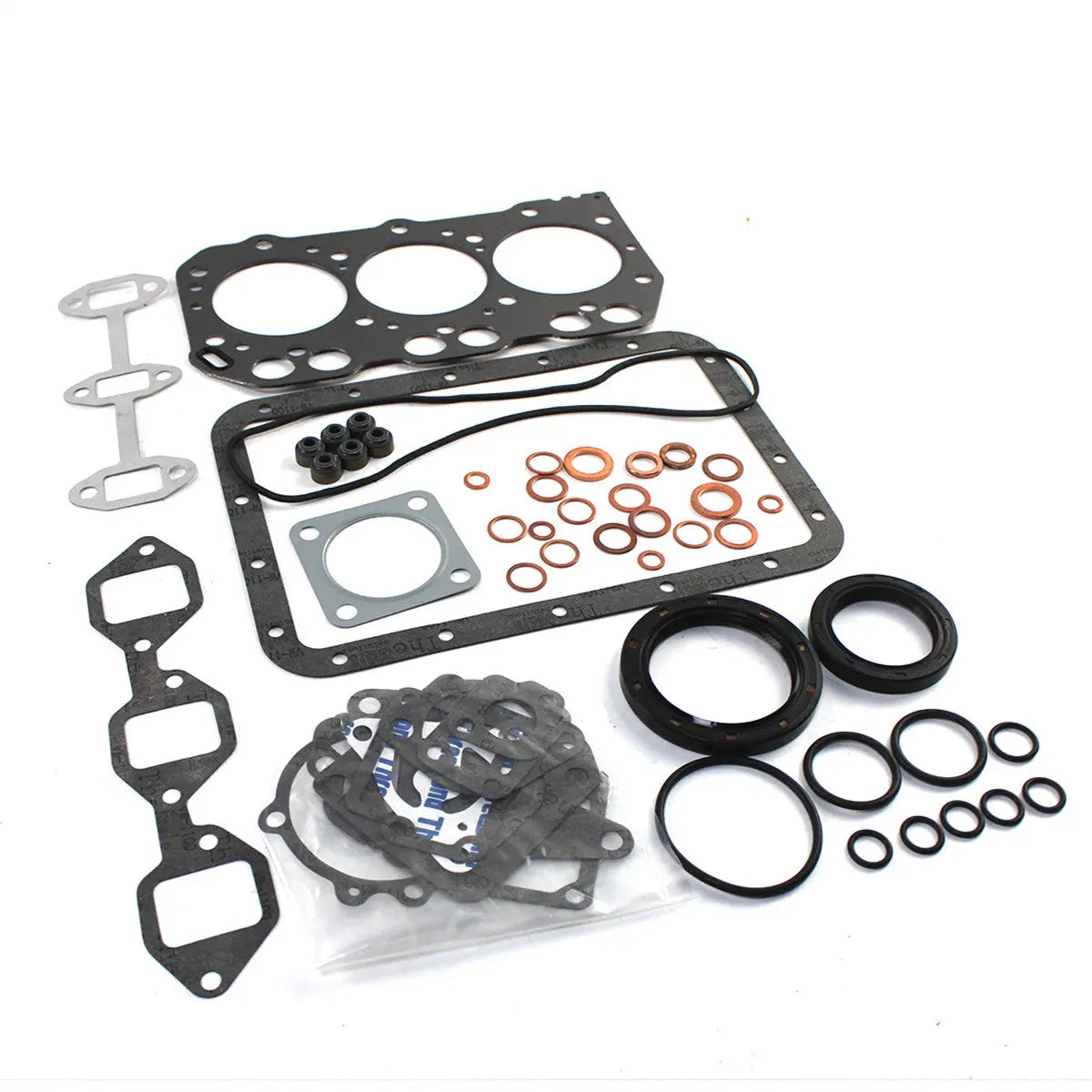 3TNA72 Engine Gasket Kit for Yanmar 3TNA72UJ Kobelco SK15 Excavator - image 4