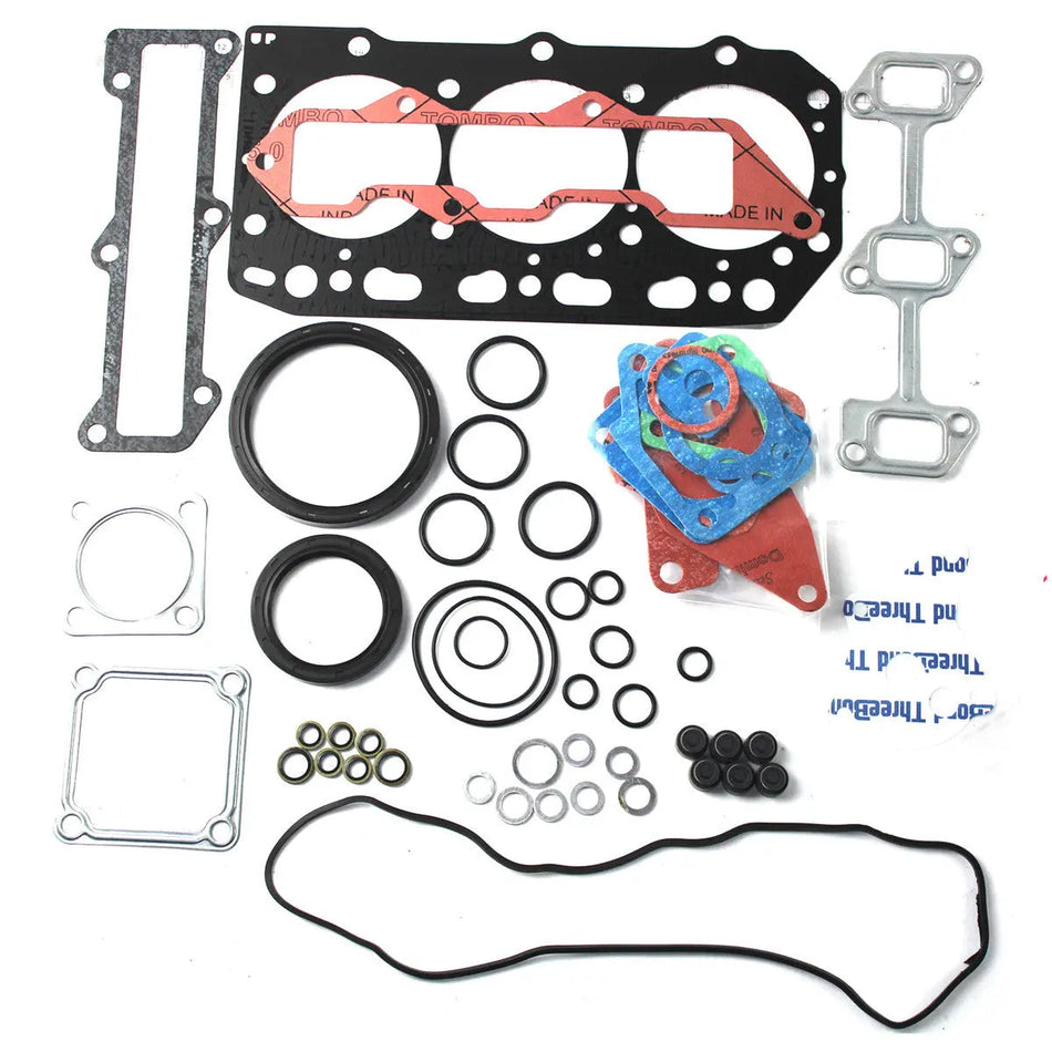 3TNE88 3TNV88 Engine Gasket Kit for Yanmar Mini-Excavator Steer Loader - image 2