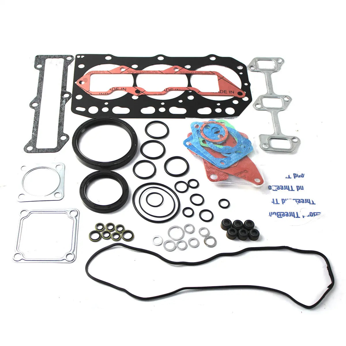 3TNE88 3TNV88 Engine Gasket Kit for Yanmar Mini-Excavator Steer Loader - image 4