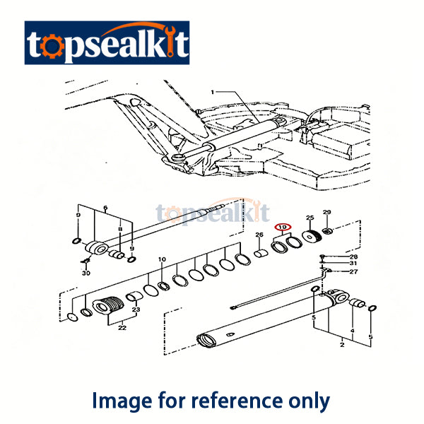 11709821 Hydraulic Cylinder Seal Kit For Volvo (L330D)