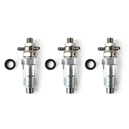 3-Pack Fuel Injector 15271-53000 Compatible with Kubota D750 D850 L185 L2050 Engine