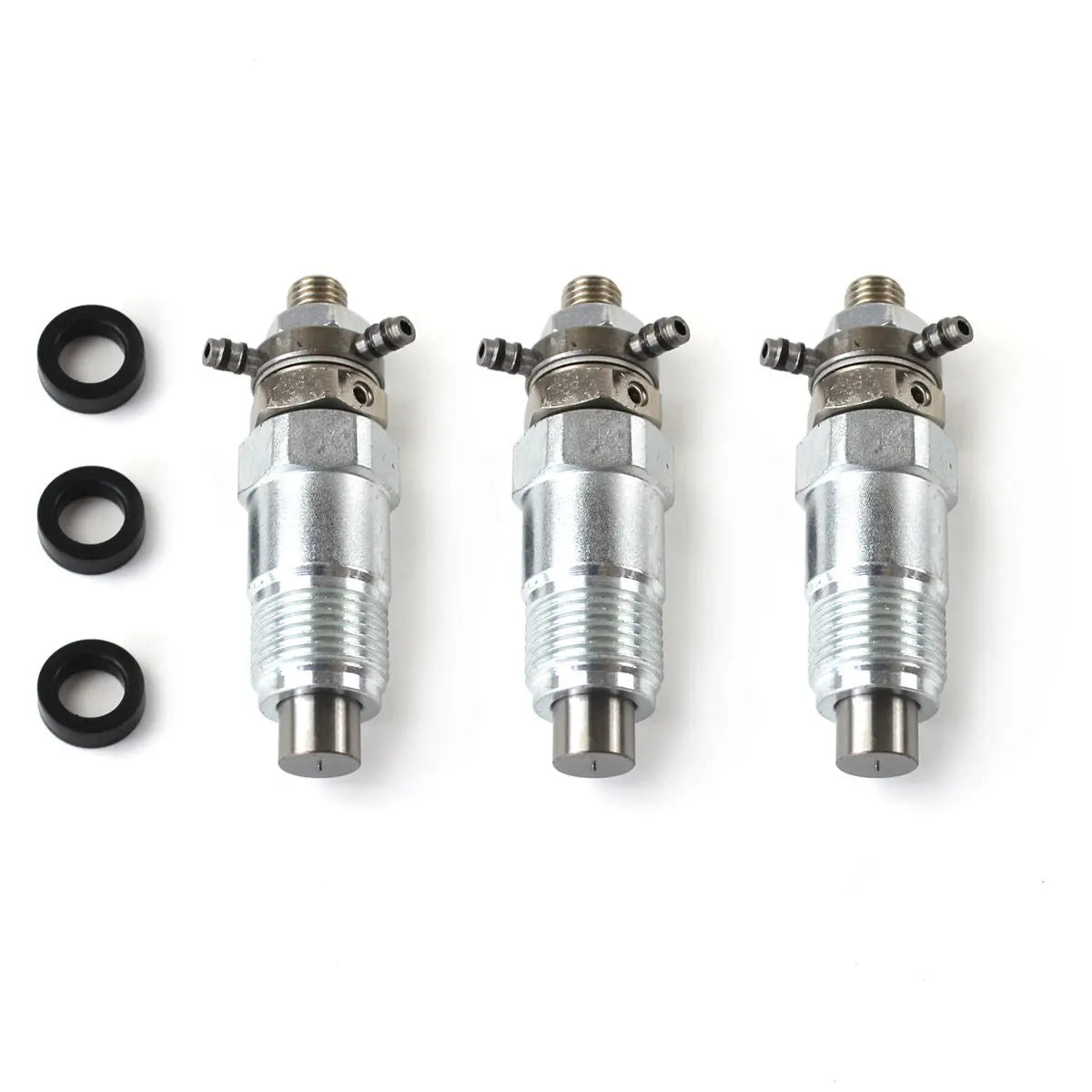 3-Pack Fuel Injector 15271-53000 Compatible with Kubota D750 D850 L185 L2050 Engine