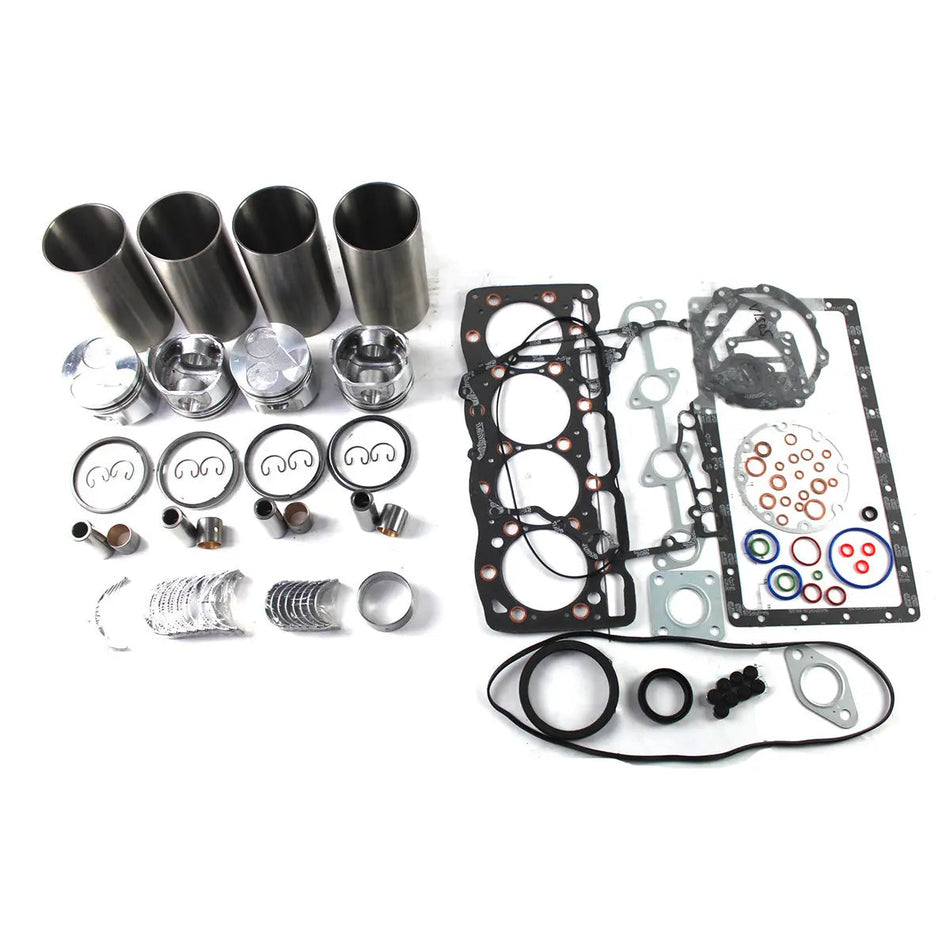4 Cylinder Overhaul Rebuild Kit for Kubota V1505 V1505T V1505D Engine