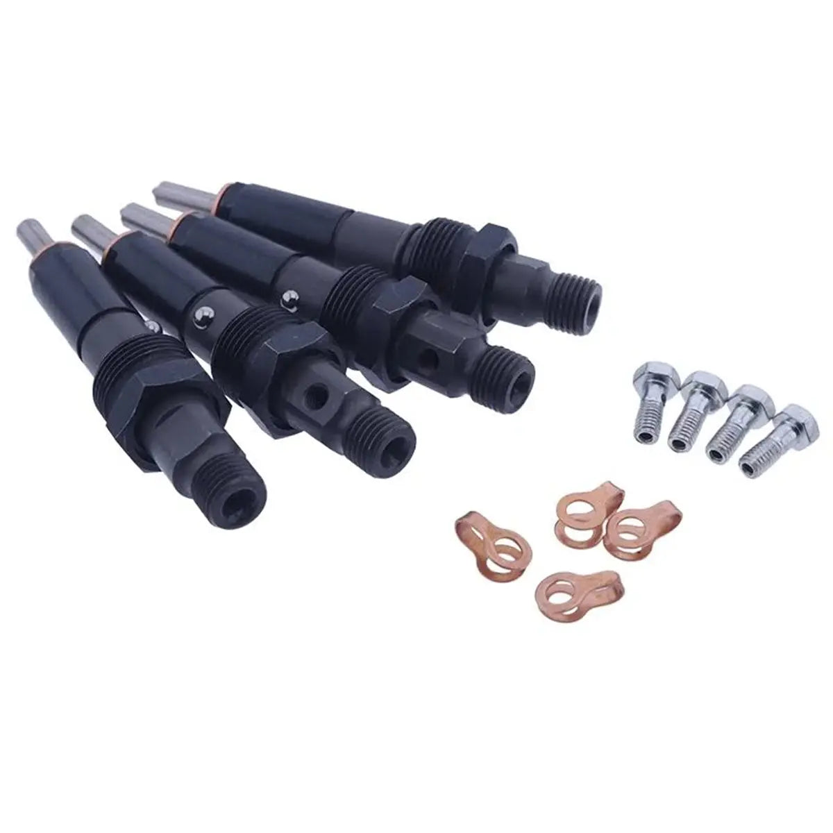 4-Pack Fuel Injector 3349084 3802978 4089267 Compatible with Cummins Engine 4B3.9 4BTA3.9