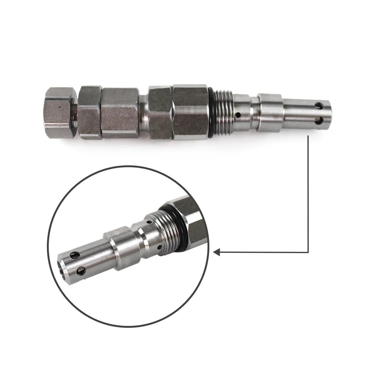Topsealkit 4372038 main relief valve, for Hitachi Excavator EX200-5 ZX200 - image 2