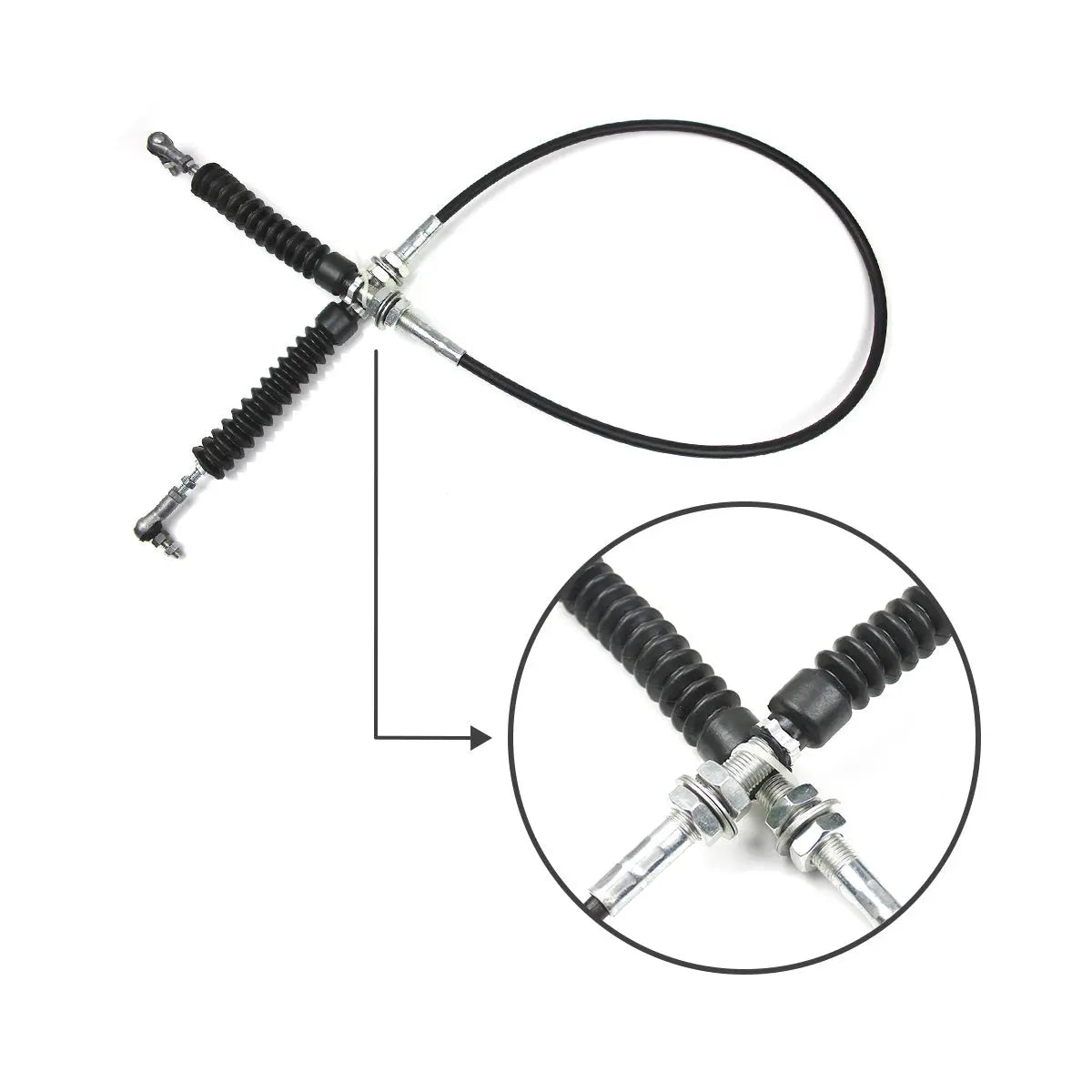 throttle cable 4440150 for Hitachi ZX350-5 - image 2