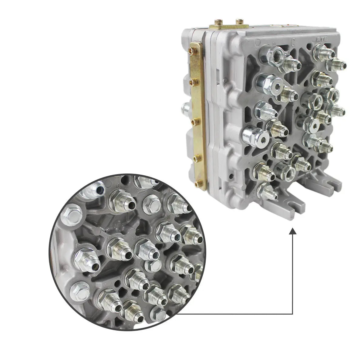 4718274 valve shuttle for Hitachi ZX200 ZX270 ZX230 - image 3