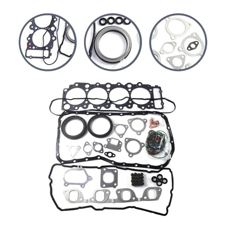 Overhaul Gasket Kit for Isuzu 4HK1 Chevrolet NPR NQR NRR GMC 5.2L - image 4