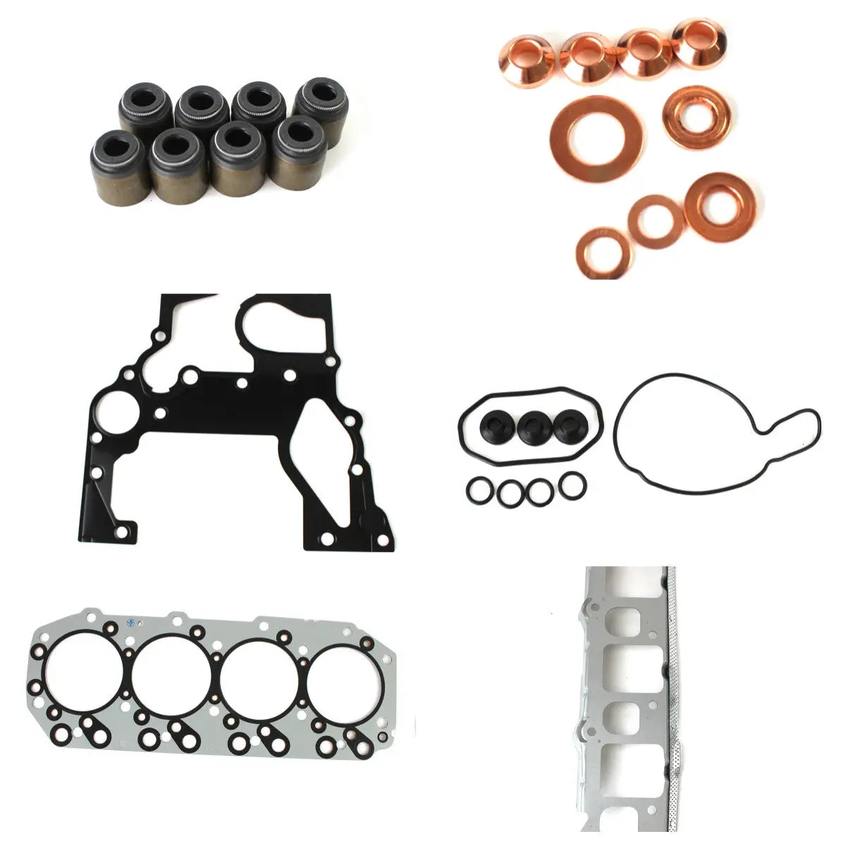4JB1 Engine Overhaul Gasket Kit for Bobcat 843 853 1213 Skid Steer Loader - image 2