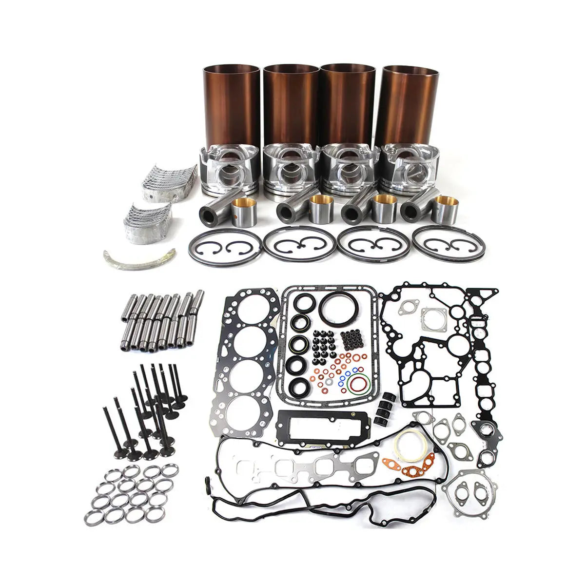 4JJ1 Engine Rebuild Kit for Isuzu NQR NKR NPR ELF NHR Truck Parts - image 2