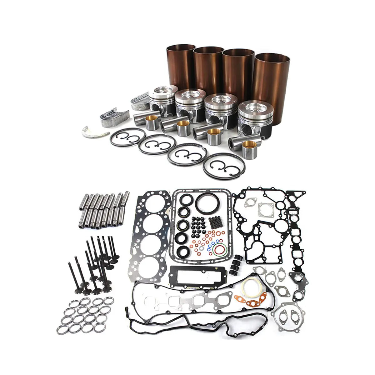 4JJ1 Engine Rebuild Kit for Isuzu NQR NKR NPR ELF NHR Truck Parts - image 5