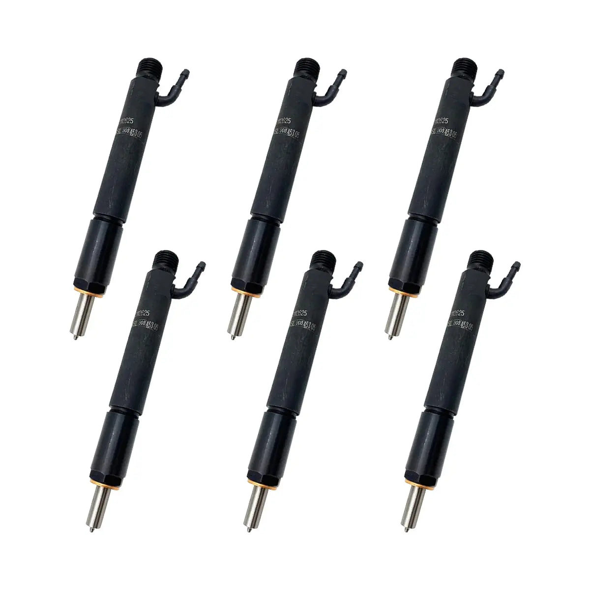 4-Pack /6PCS Fuel Injector 02112625 Compatible with Deutz Engine F3L1011F BF4M1012C