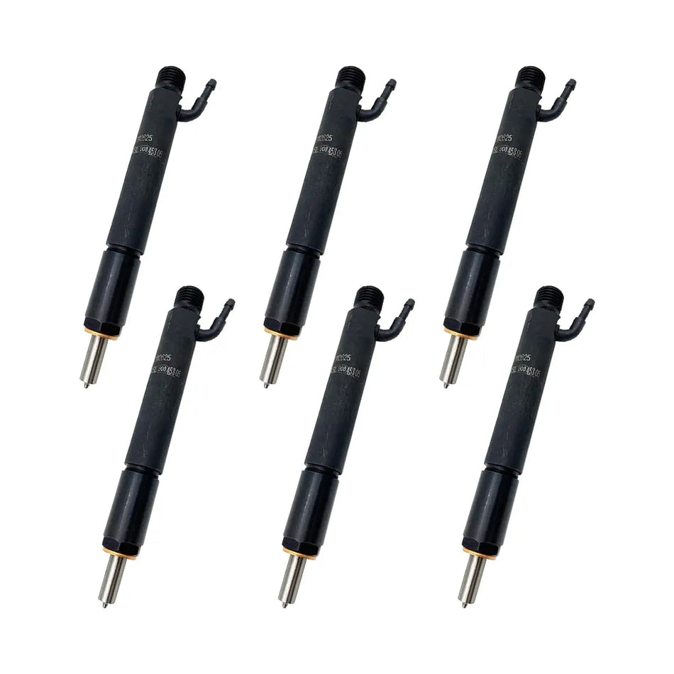 4-Pack /6PCS Fuel Injector 02112625 Compatible with Deutz Engine F3L1011F BF4M1012C