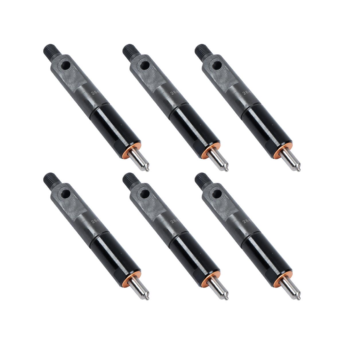 4-Pack /6PCS Fuel Injector 2645A017 Compatible with Perkins Engine 1004G 1004-4 1004-40 1006-6