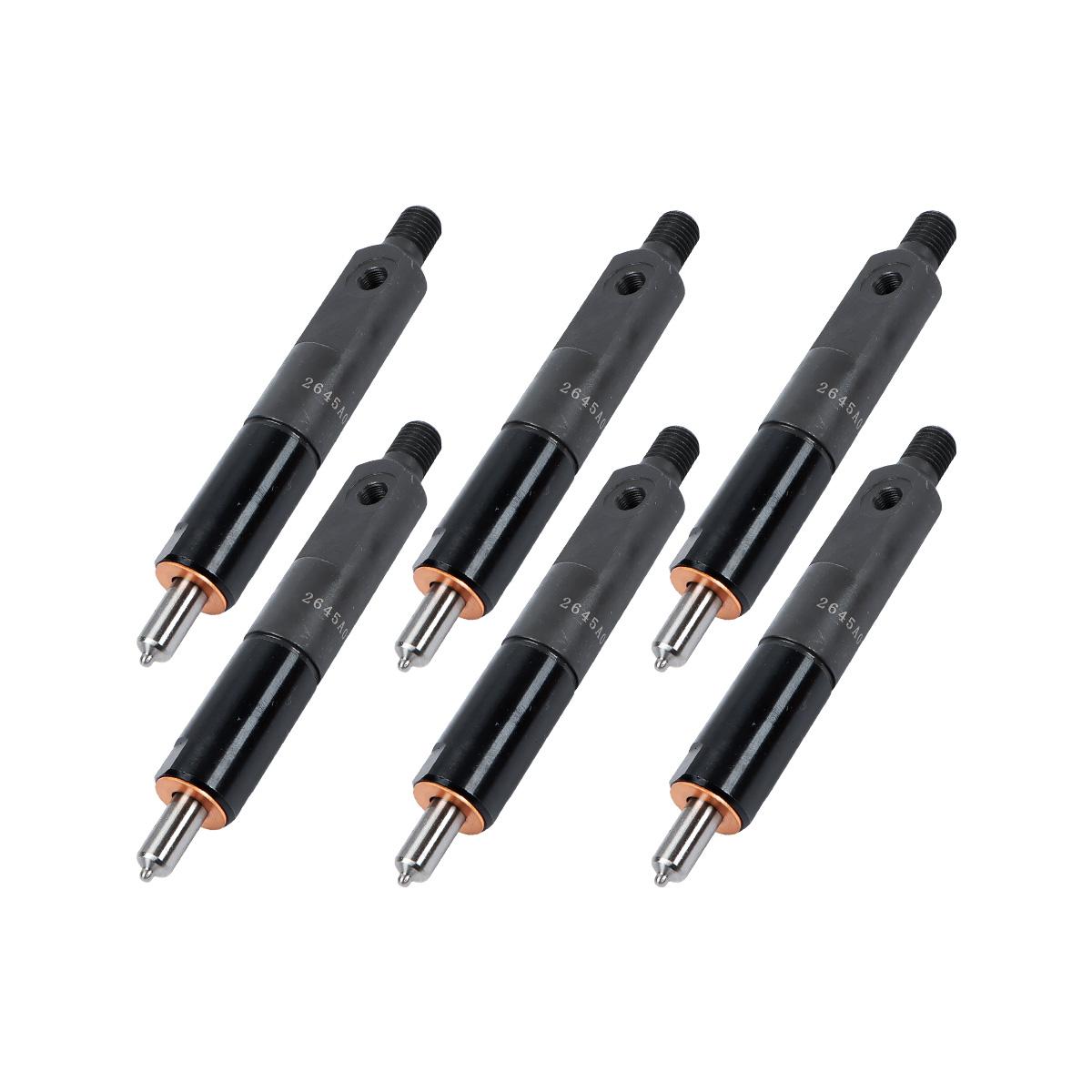 4-Pack /6PCS Fuel Injector 2645A017 Compatible with Perkins Engine 1004G 1004-4 1004-40 1006-6