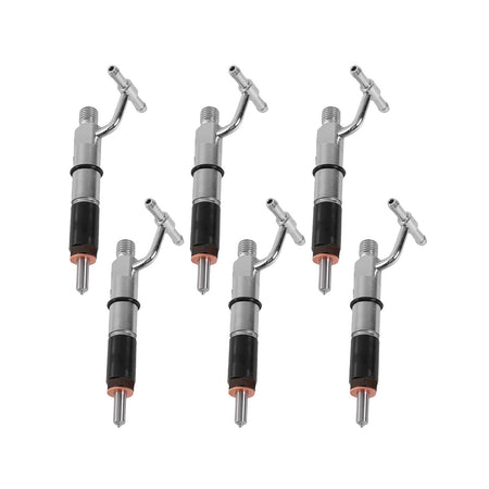 4-Pack /6PCS Fuel Injector 32A61-05010 093500-5870 Compatible with Mitsubishi Engine S4S S4S-D S6S