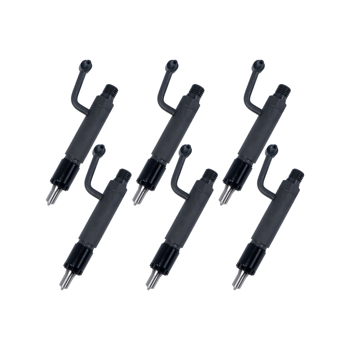 4-Pack /6PCS Fuel Injector 729245-53100 Compatible with Yanmar Engine 3TNV88 3TNV88-GGE 3TNV84-GGE