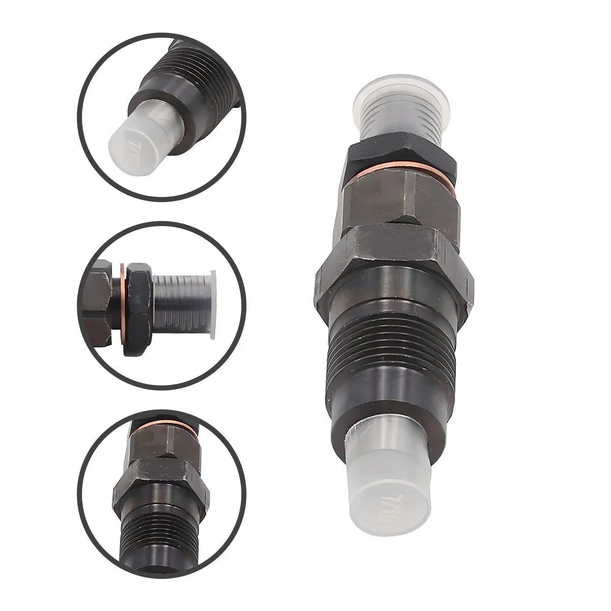 4-Pack Engine Fuel Injector 252-1446 Compatible with Caterpillar 216 216B