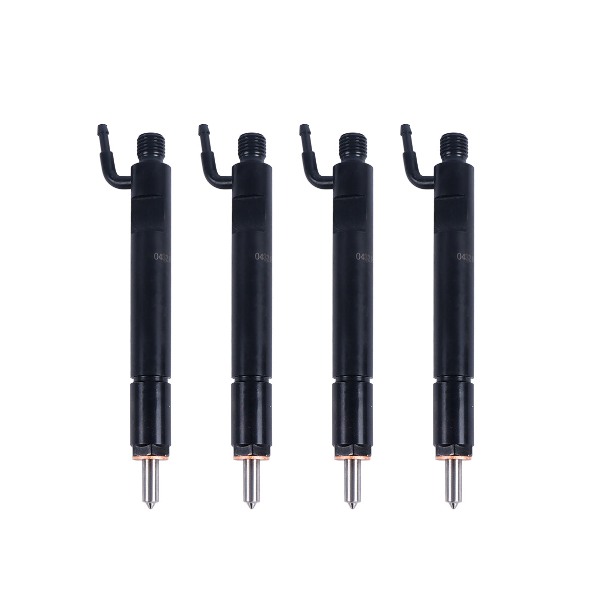 4-Pack Fuel Injector 0432193596 Compatible with Bosch Deutz Engine 1011 F2l1011f
