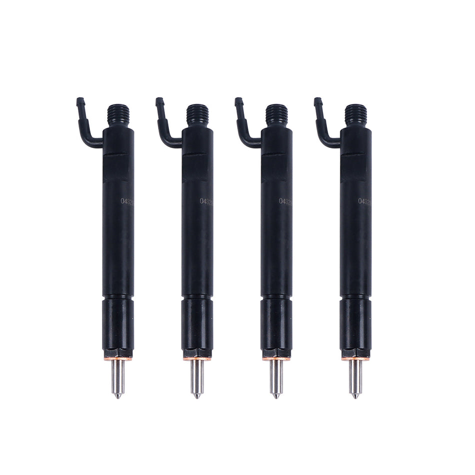 4-Pack Fuel Injector 0432193596 Compatible with Bosch Deutz Engine 1011 F2l1011f