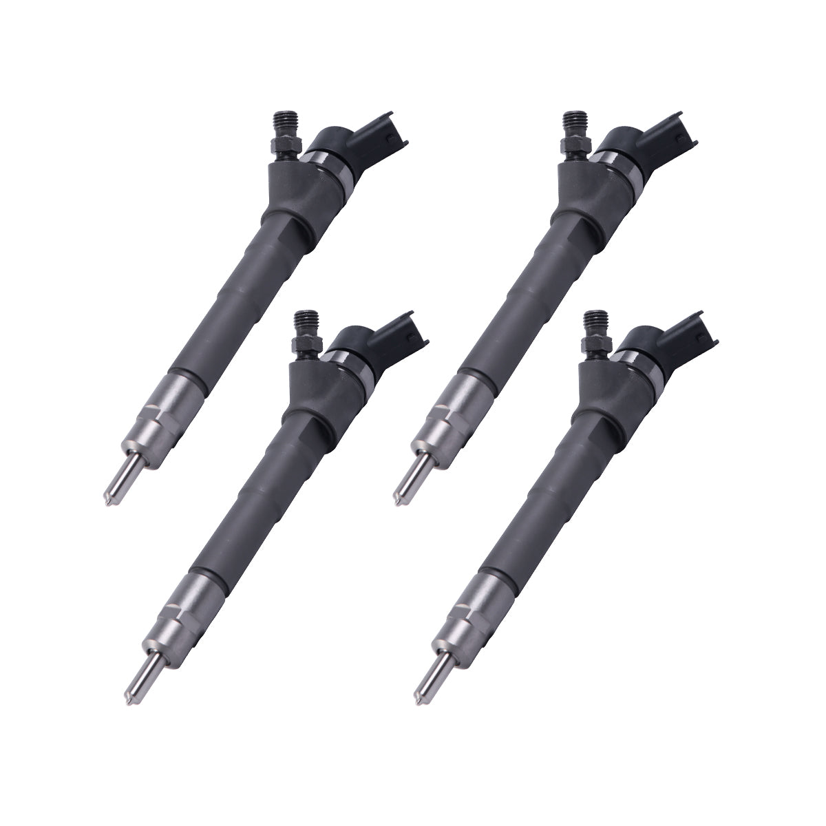 4-Pack Fuel Injector 0445110435 Compatible with Fiat Iveco Ducato 2.3D Engine