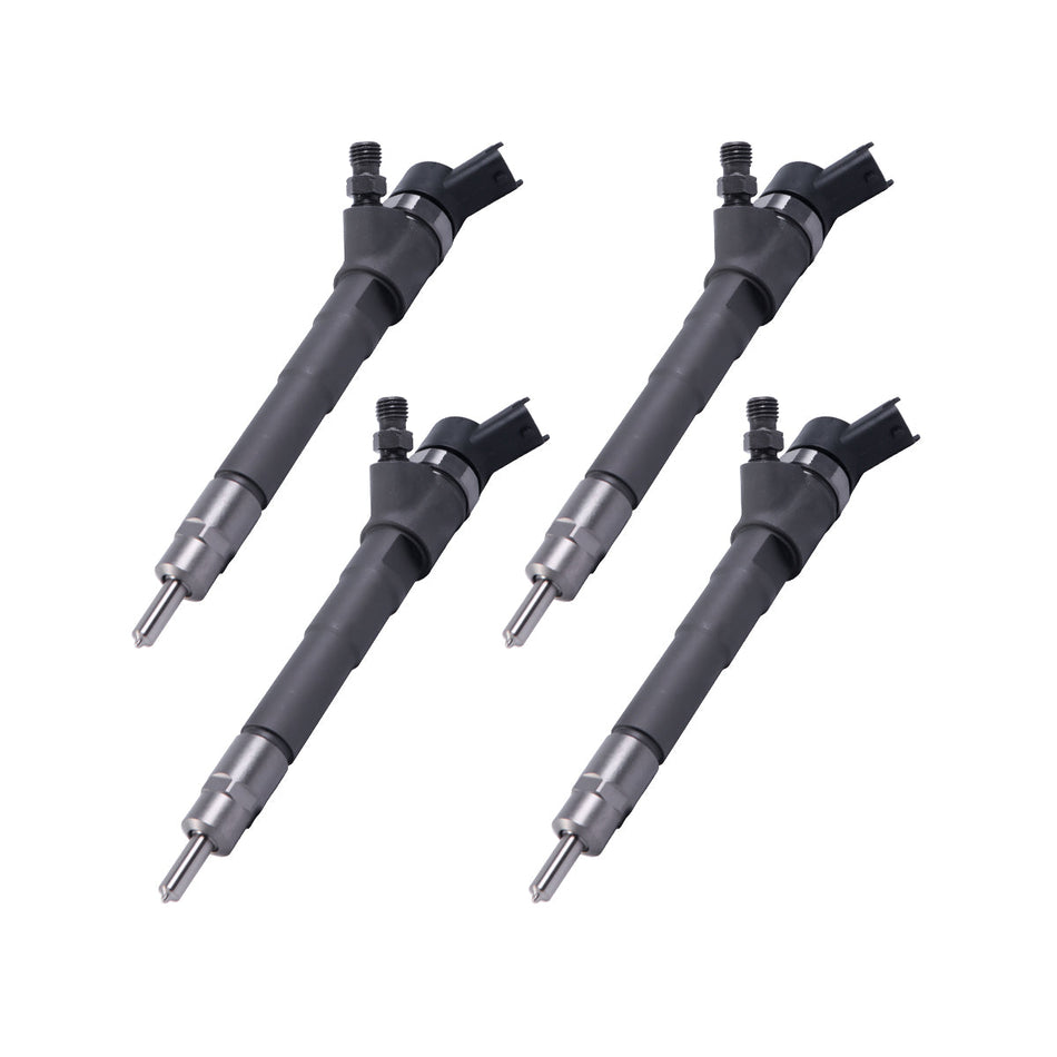 4-Pack Fuel Injector 0445110435 Compatible with Fiat Iveco Ducato 2.3D Engine