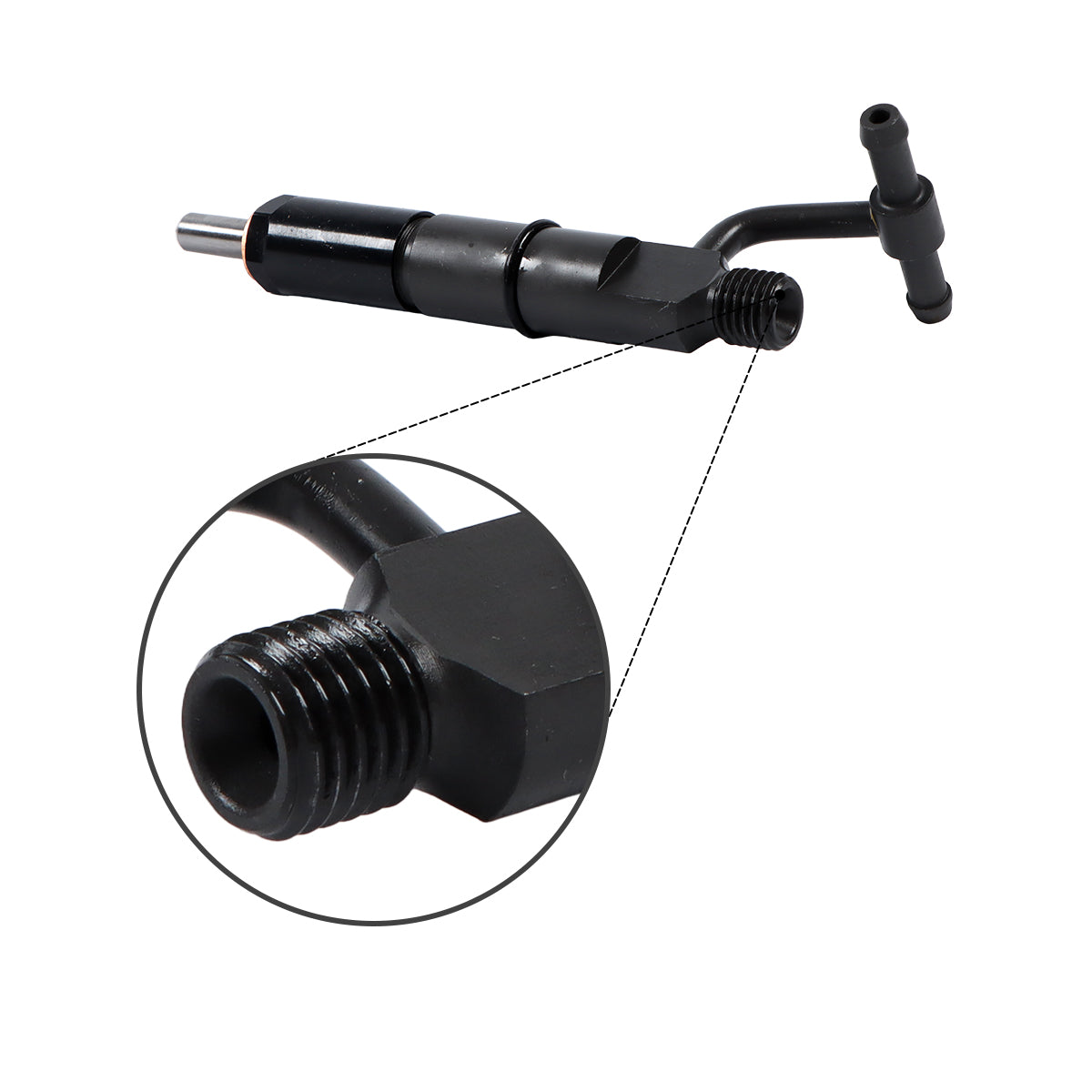 4-Pack Fuel Injector 093500-7730 Compatible with Mitsubishi S4S-DT Engine