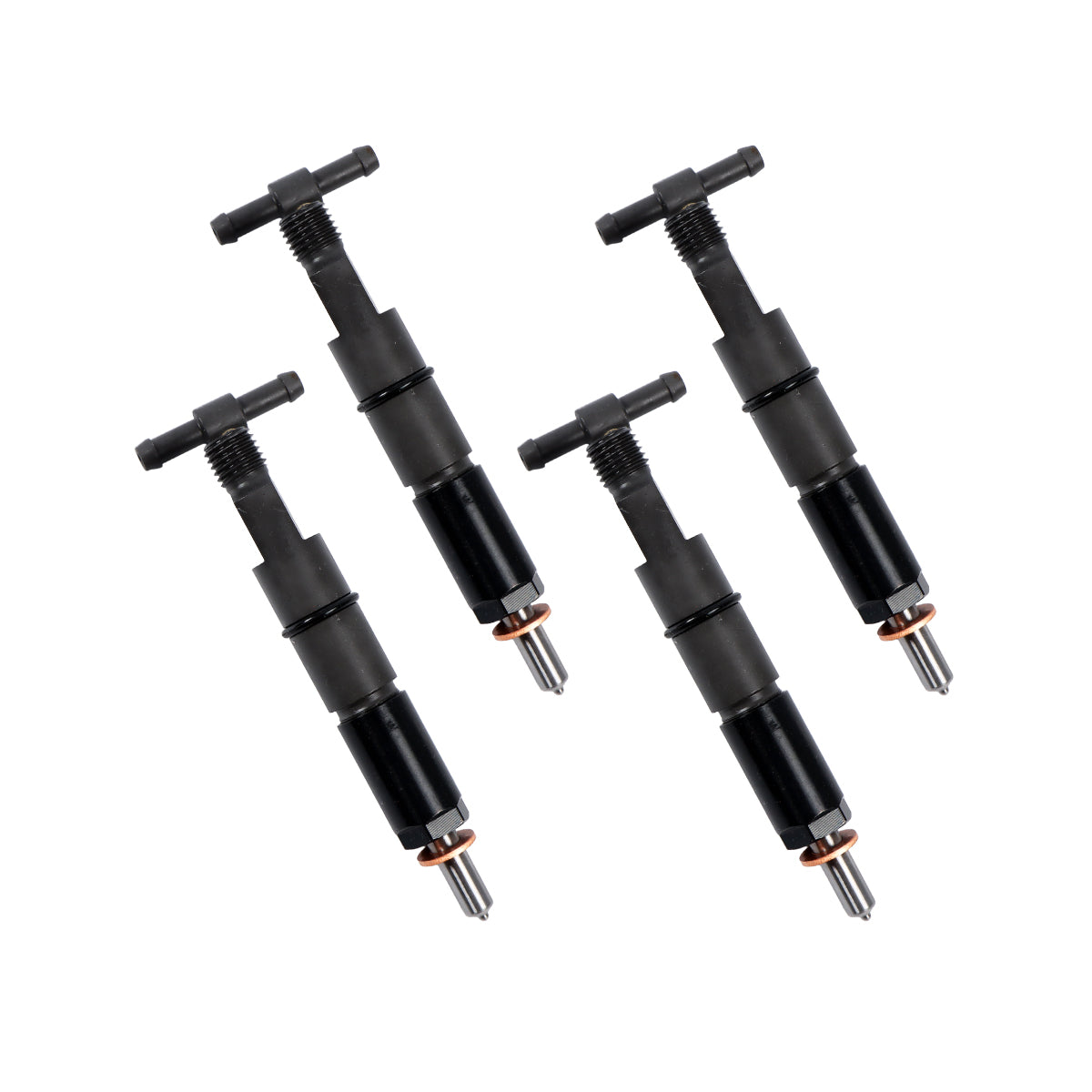 4-Pack Fuel Injector 093500-7730 Compatible with Mitsubishi S4S-DT Engine