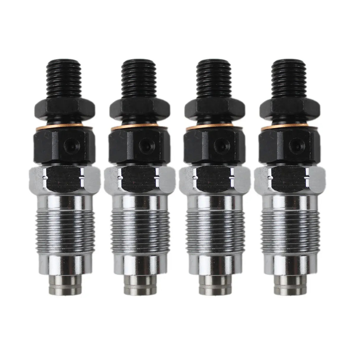 4-Pack Fuel Injector 1G065-53900 Compatible with Kubota V1505 V1205 V1305 V1505T Engine