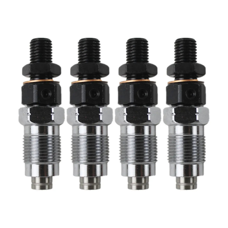 4-Pack Fuel Injector 1G065-53900 Compatible with Kubota V1505 V1205 V1305 V1505T Engine