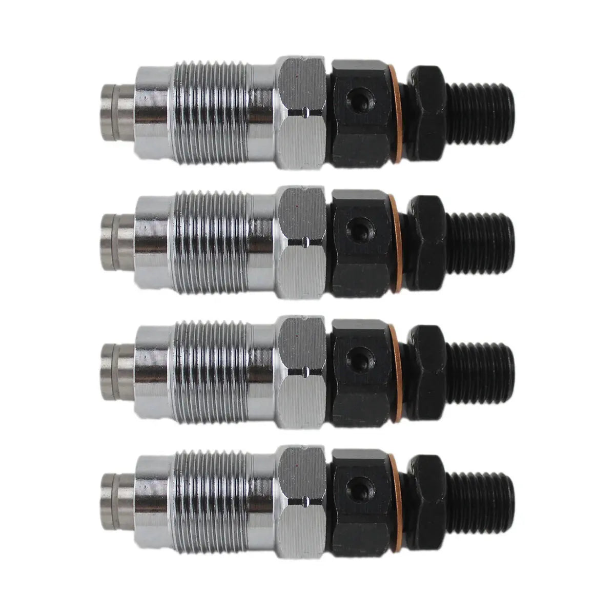 4-Pack Fuel Injector 1G065-53900 Compatible with Kubota V1505 V1205 V1305 V1505T Engine