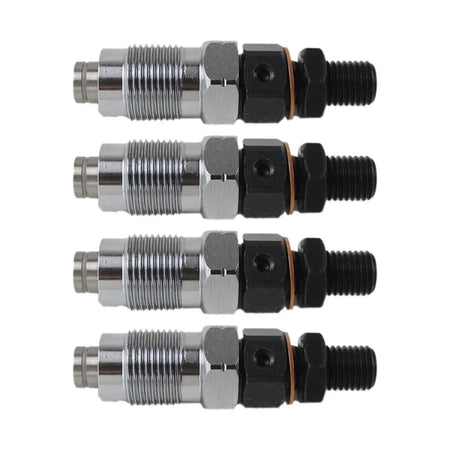 4-Pack Fuel Injector 1G065-53900 Compatible with Kubota V1505 V1205 V1305 V1505T Engine