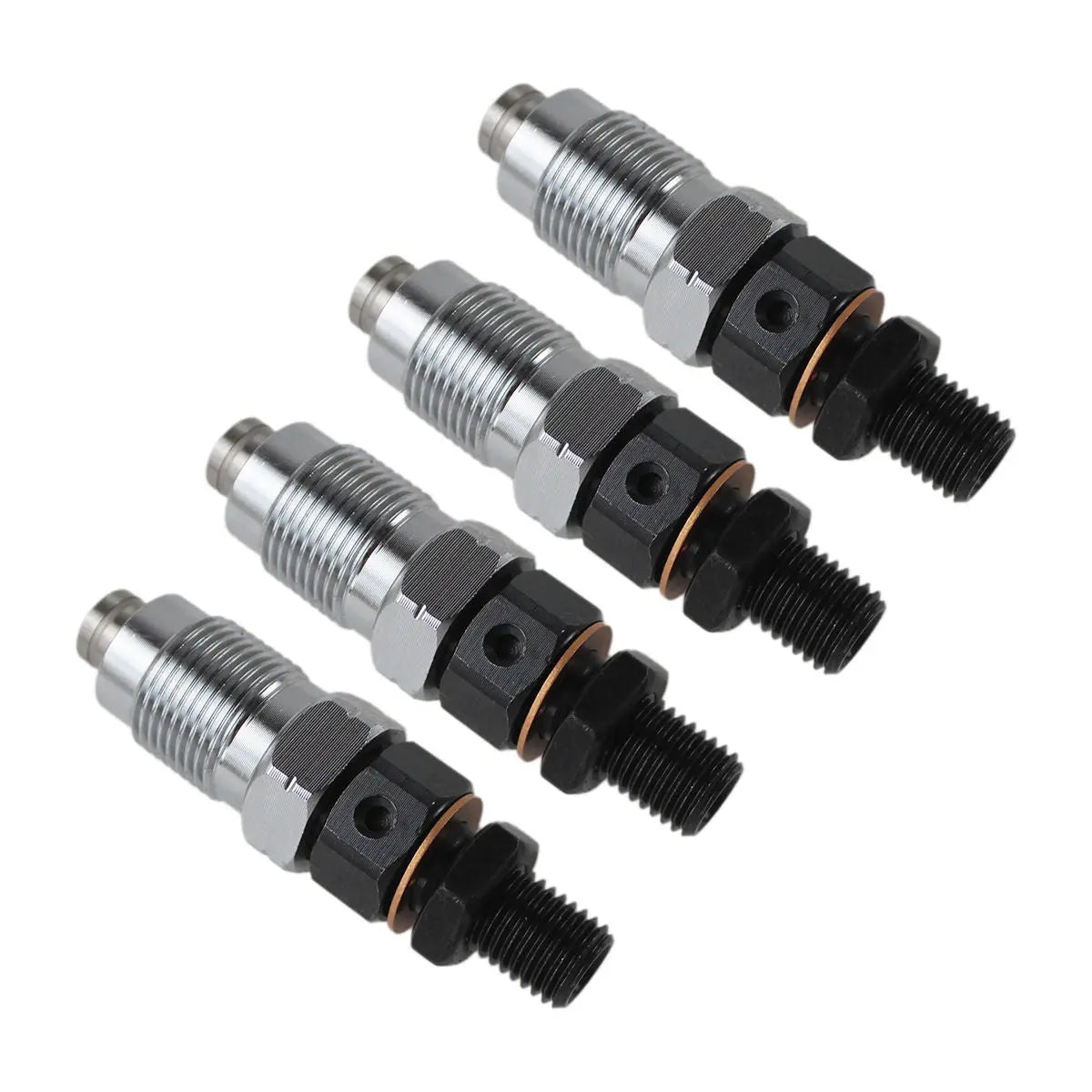 4-Pack Fuel Injector 1G065-53900 Compatible with Kubota V1505 V1205 V1305 V1505T Engine