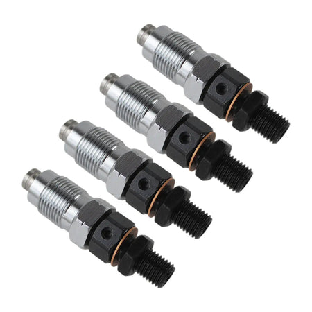 4-Pack Fuel Injector 1G065-53900 Compatible with Kubota V1505 V1205 V1305 V1505T Engine