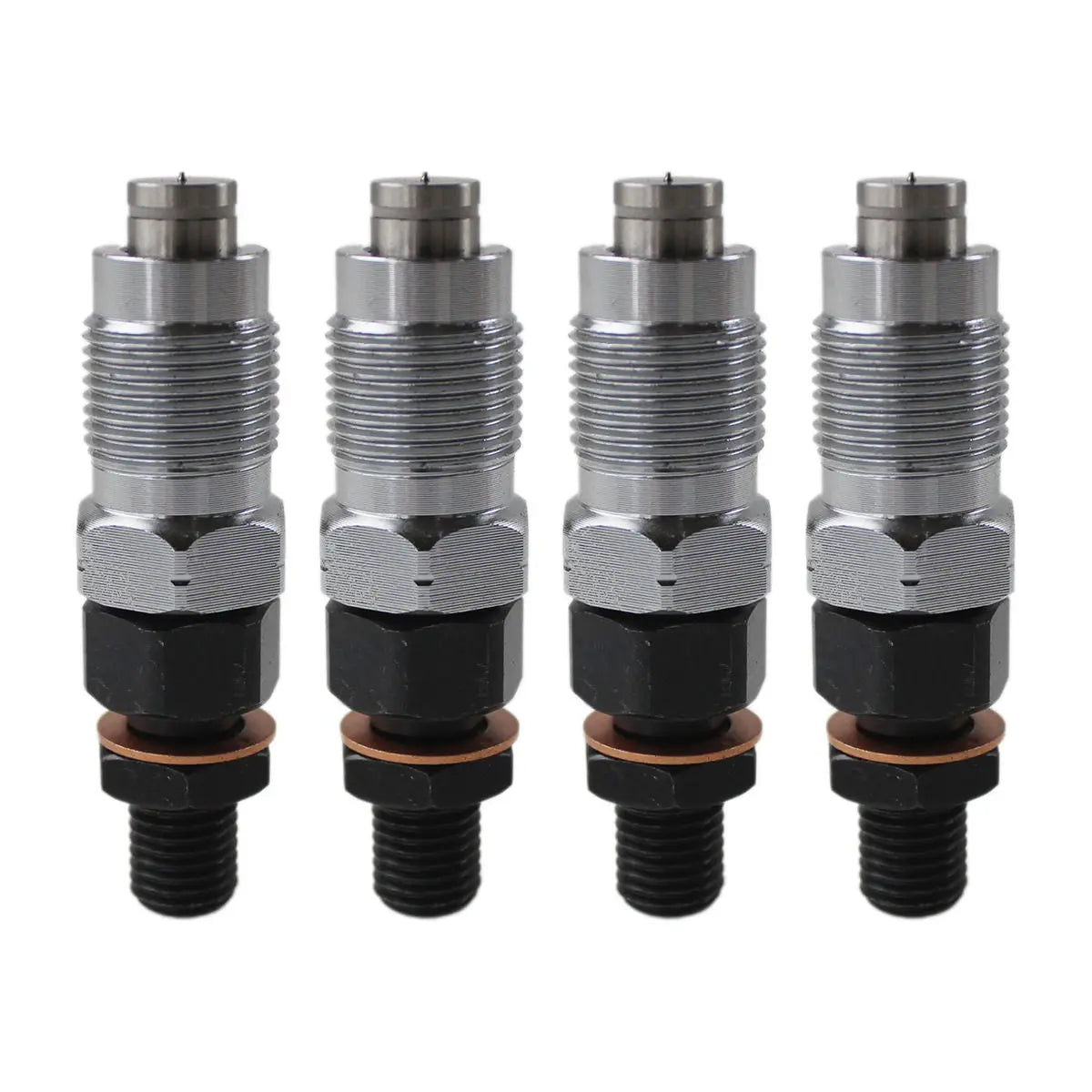 4-Pack Fuel Injector 1G065-53900 Compatible with Kubota V1505 V1205 V1305 V1505T Engine