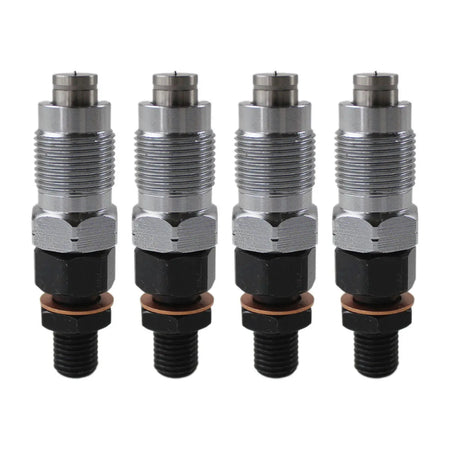 4-Pack Fuel Injector 1G065-53900 Compatible with Kubota V1505 V1205 V1305 V1505T Engine