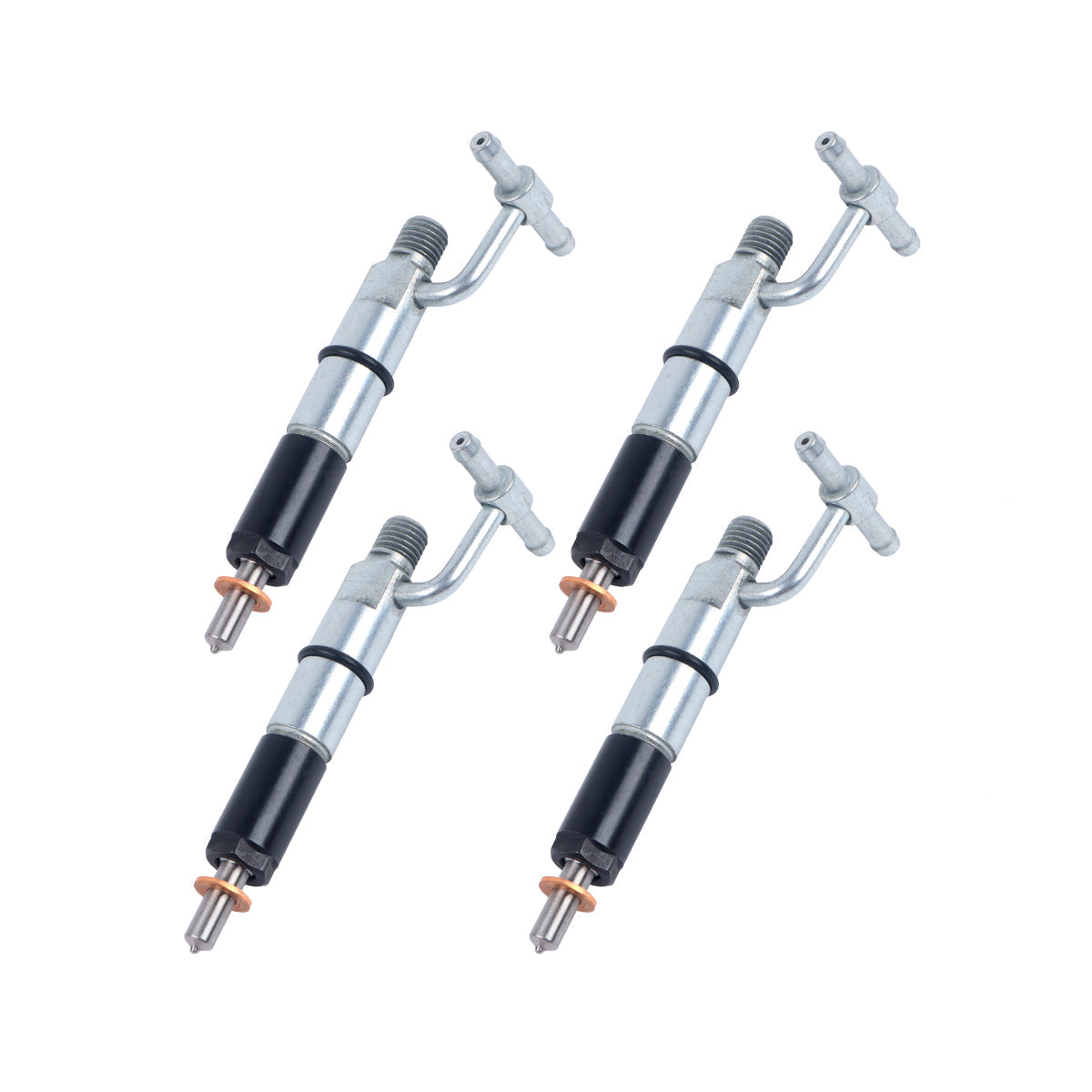 4-Pack Fuel Injector 216-5478 Compatible with Caterpillar CAT 236B 246C 252B 256C 262C 267B