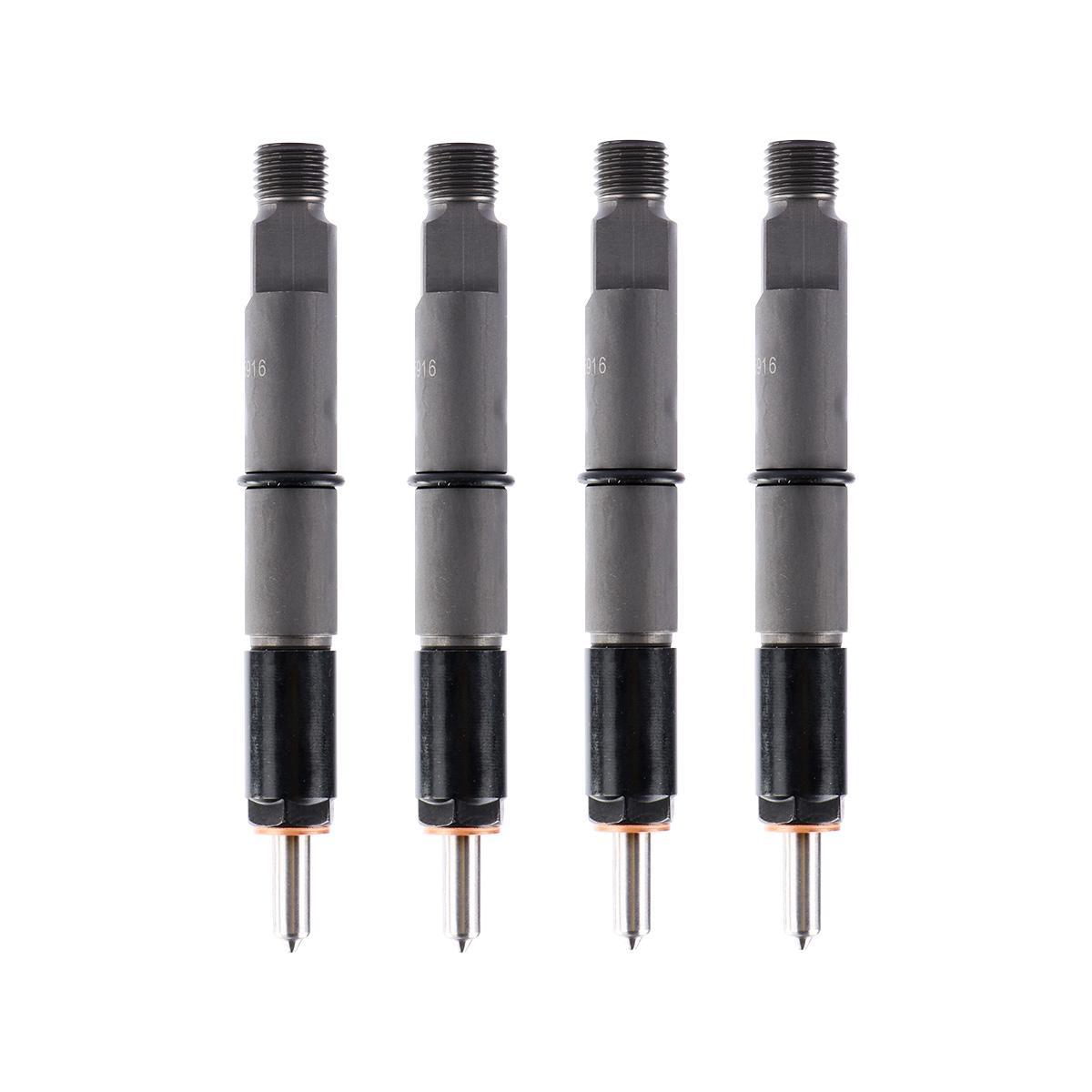 4-Pack Fuel Injector 24425916 Compatible with Volvo Excavator EC135B EC140B BL71 BL70 BL60 BL61