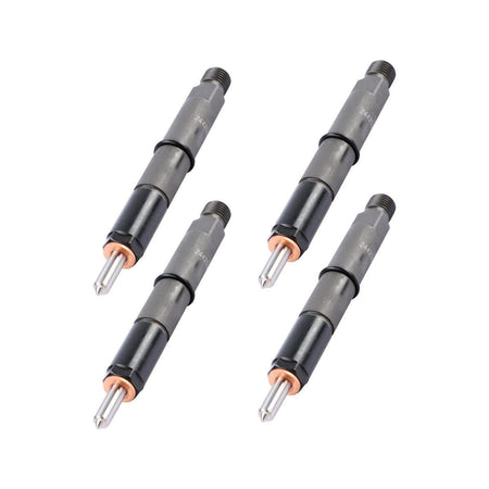4-Pack Fuel Injector 24425916 Compatible with Volvo Excavator EC135B EC140B BL71 BL70 BL60 BL61