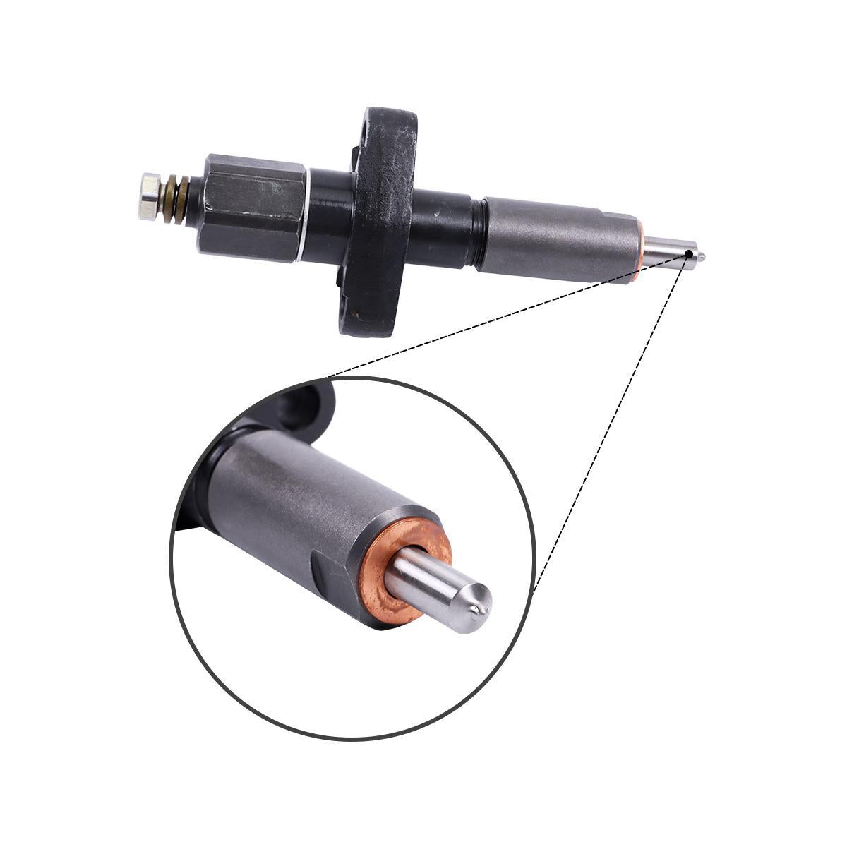 4-Pack Fuel Injector 2645647 Compatible with Perkins 4.236 T4.236 Engine