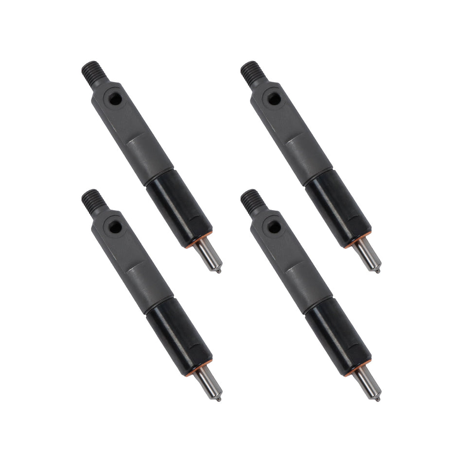 4-Pack Fuel Injector 2645A025 17-106200 Compatible with Perkins 1004-4T JCB Loader 3CX 1550B 411B