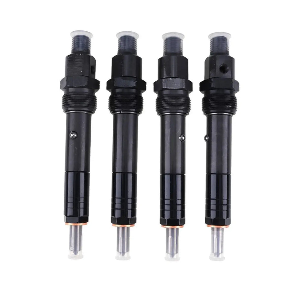 4-Pack Fuel Injector 2645A051 Compatible with Perkins Engine 1004-40T JCB JS175W Excavator