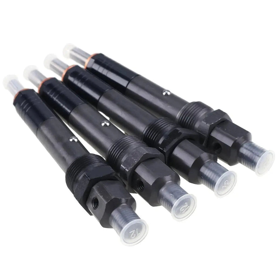 4-Pack Fuel Injector 2645A051 Compatible with Perkins Engine 1004-40T JCB JS175W Excavator