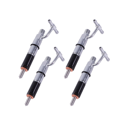 4-Pack Fuel Injector 314-9985 Compatible with Caterpillar C3.4 3044C Engine Loader 908H