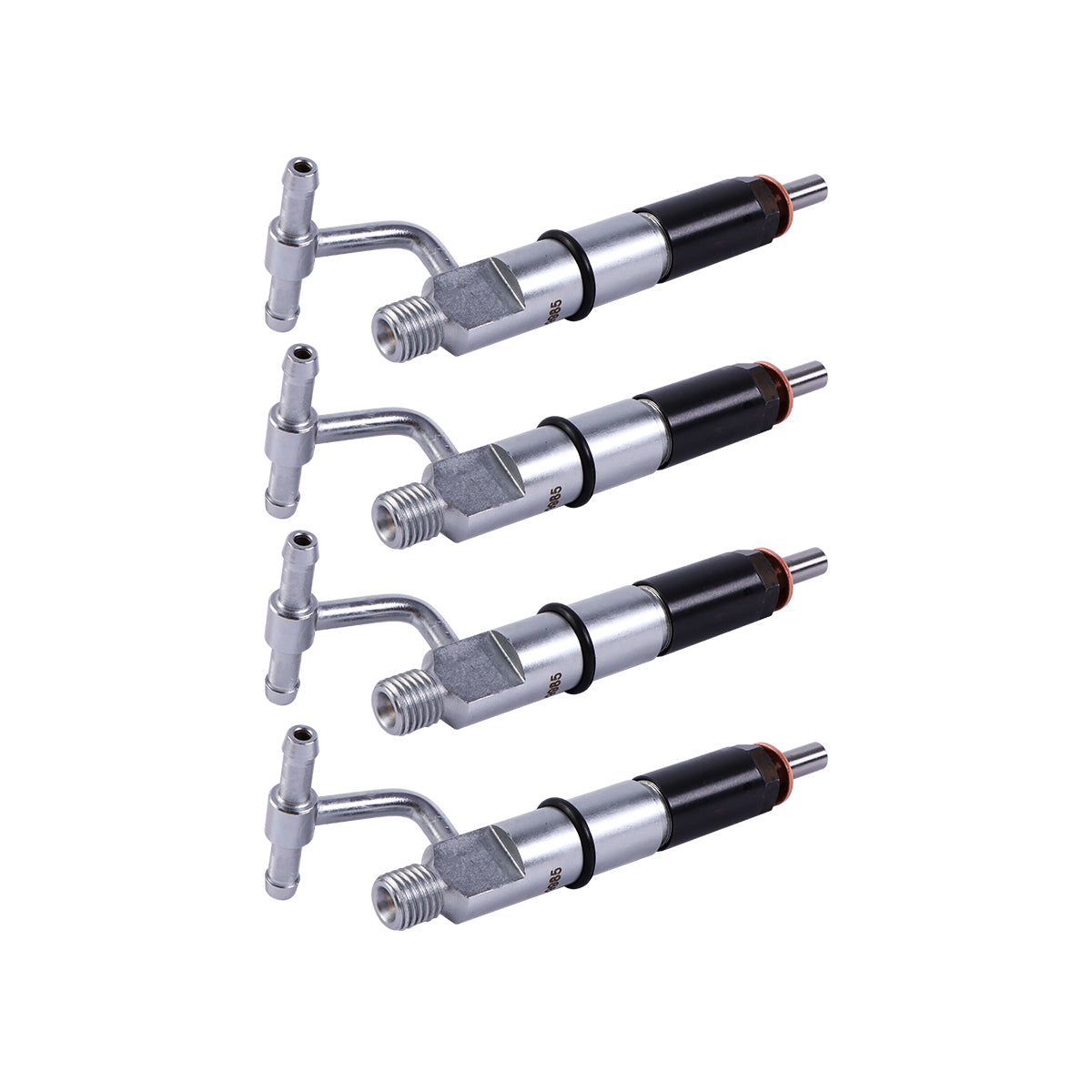 4-Pack Fuel Injector 314-9985 Compatible with Caterpillar C3.4 3044C Engine Loader 908H