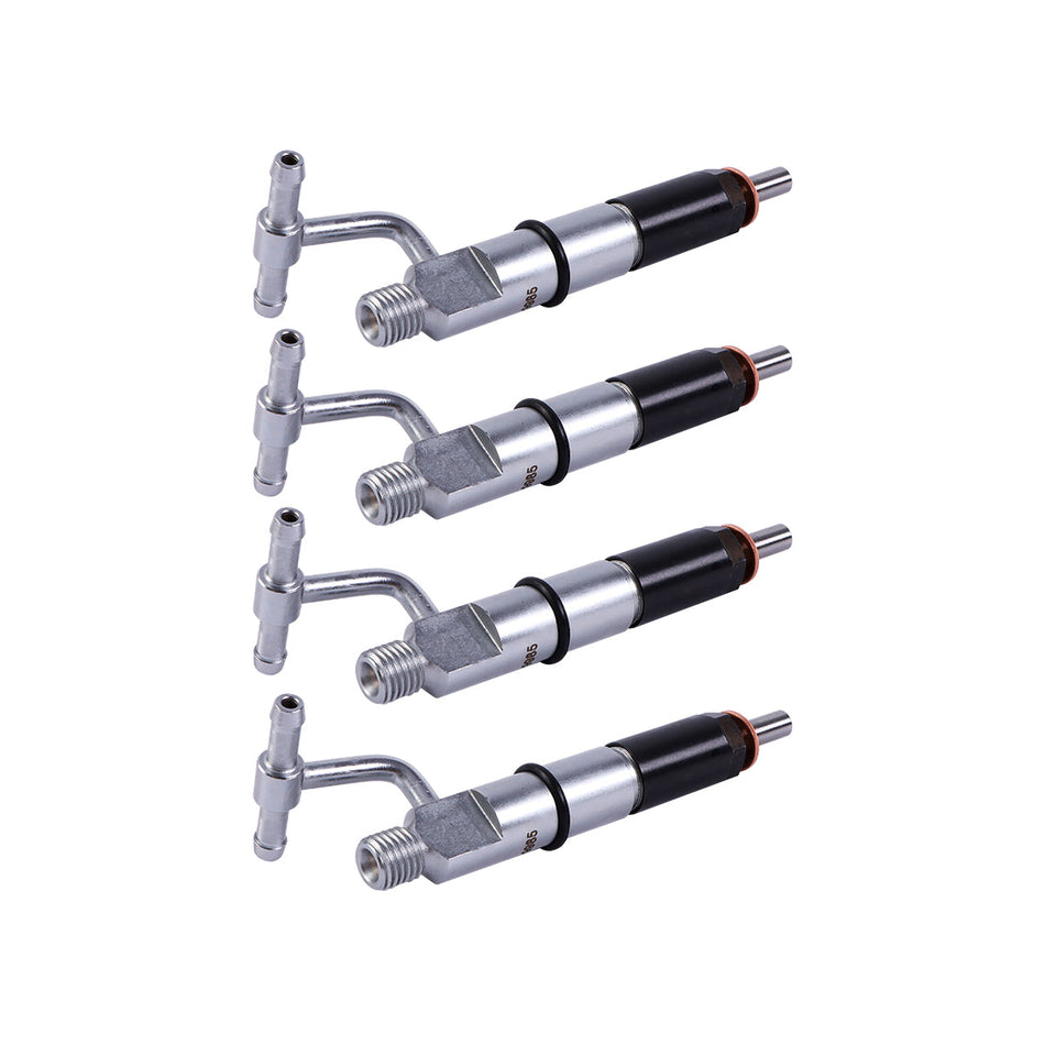 4-Pack Fuel Injector 314-9985 Compatible with Caterpillar C3.4 3044C Engine Loader 908H