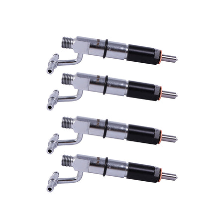 4-Pack Fuel Injector 314-9985 Compatible with Caterpillar C3.4 3044C Engine Loader 908H