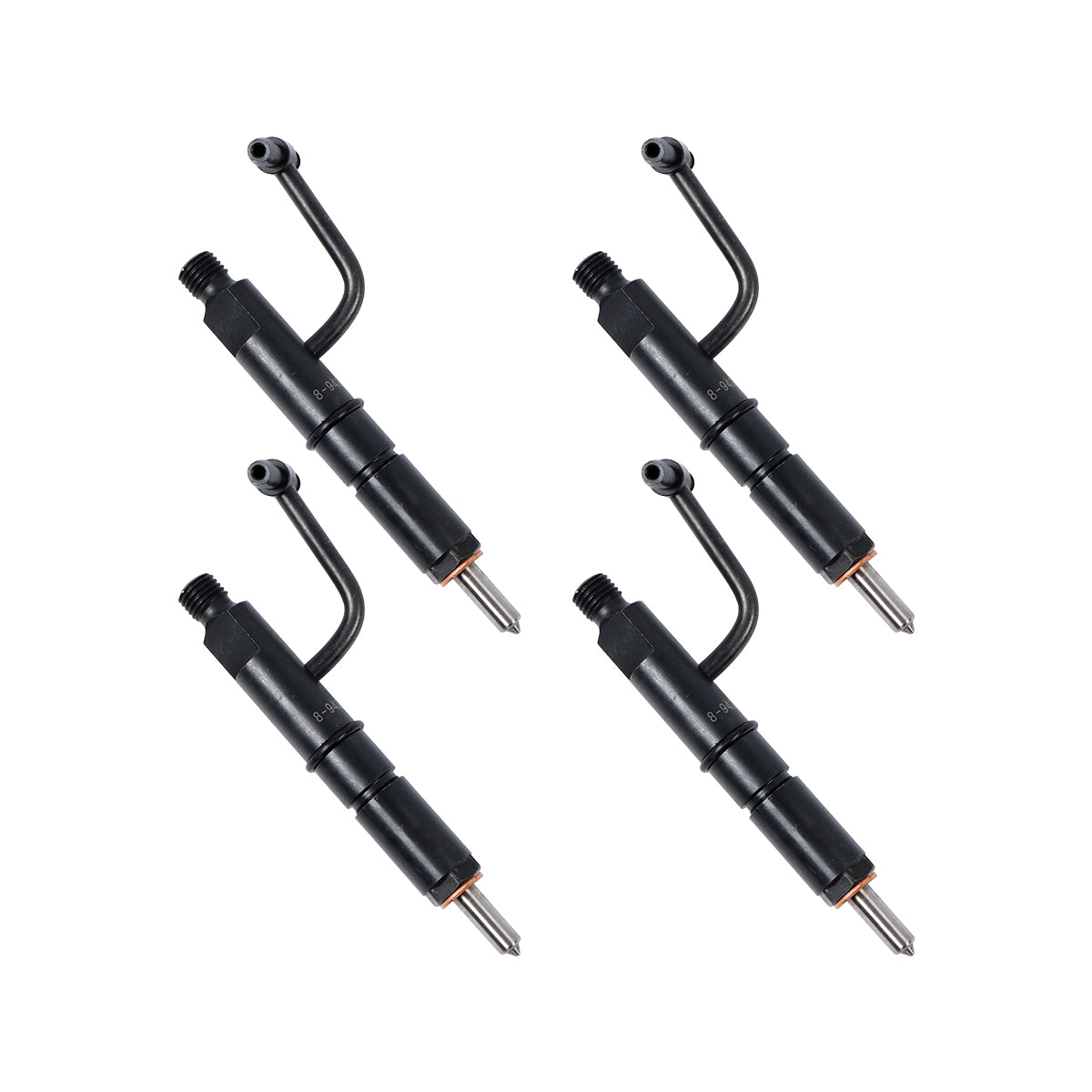 4-Pack Fuel Injector 8-94247937-0 8942479370 Compatible with Isuzu JB14JA1 4JB1 Engine