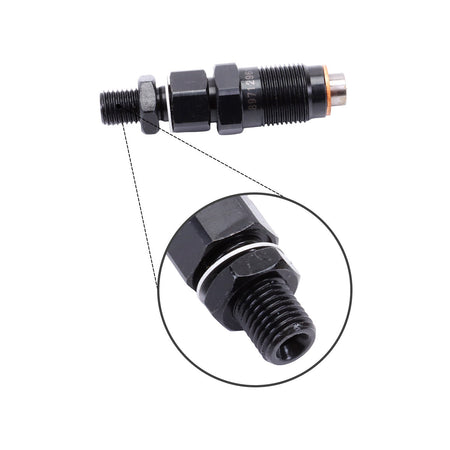 4-Pack Fuel Injector 8971296140 Compatible with Isuzu 4LE1 4LE2 Engine