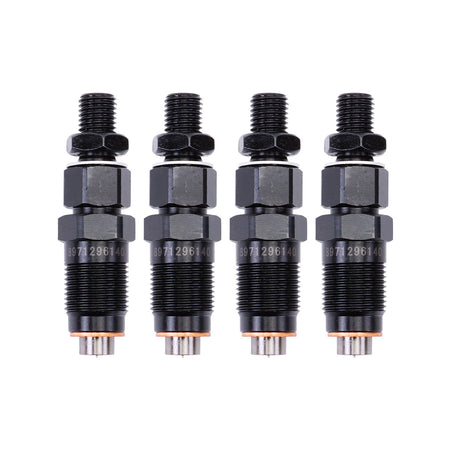 4-Pack Fuel Injector 8971296140 Compatible with Isuzu 4LE1 4LE2 Engine